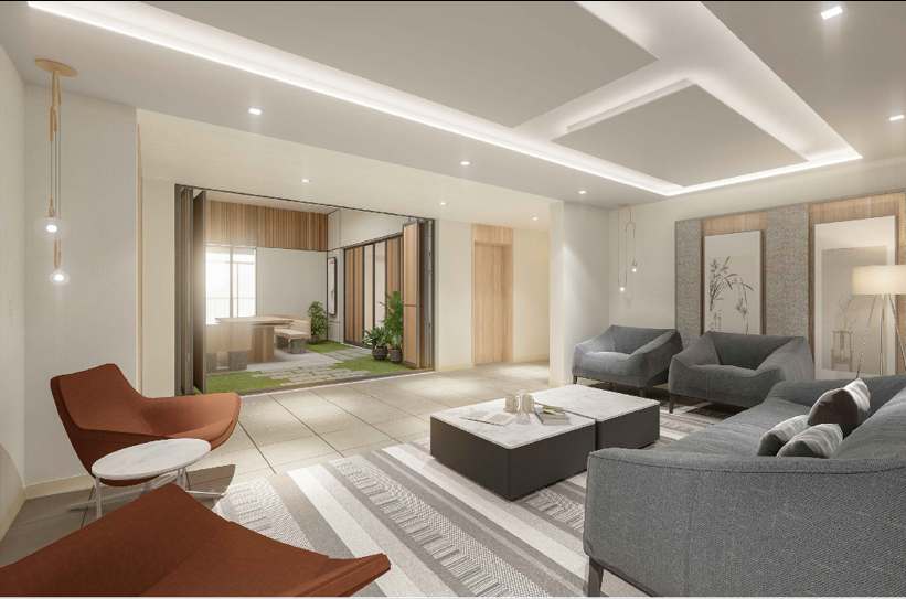 Renovated Villa Living Room